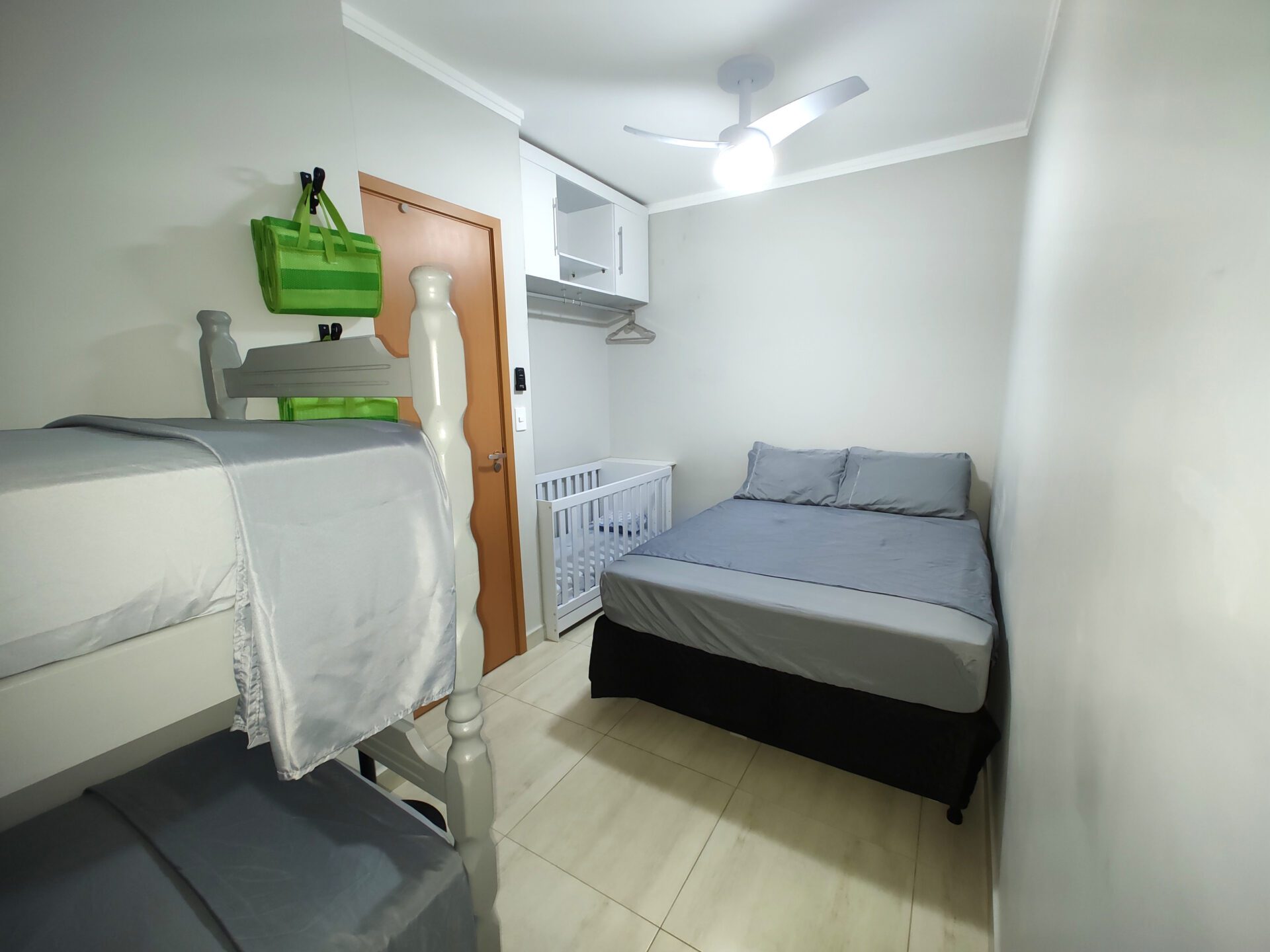 quarto apartamento vista mar